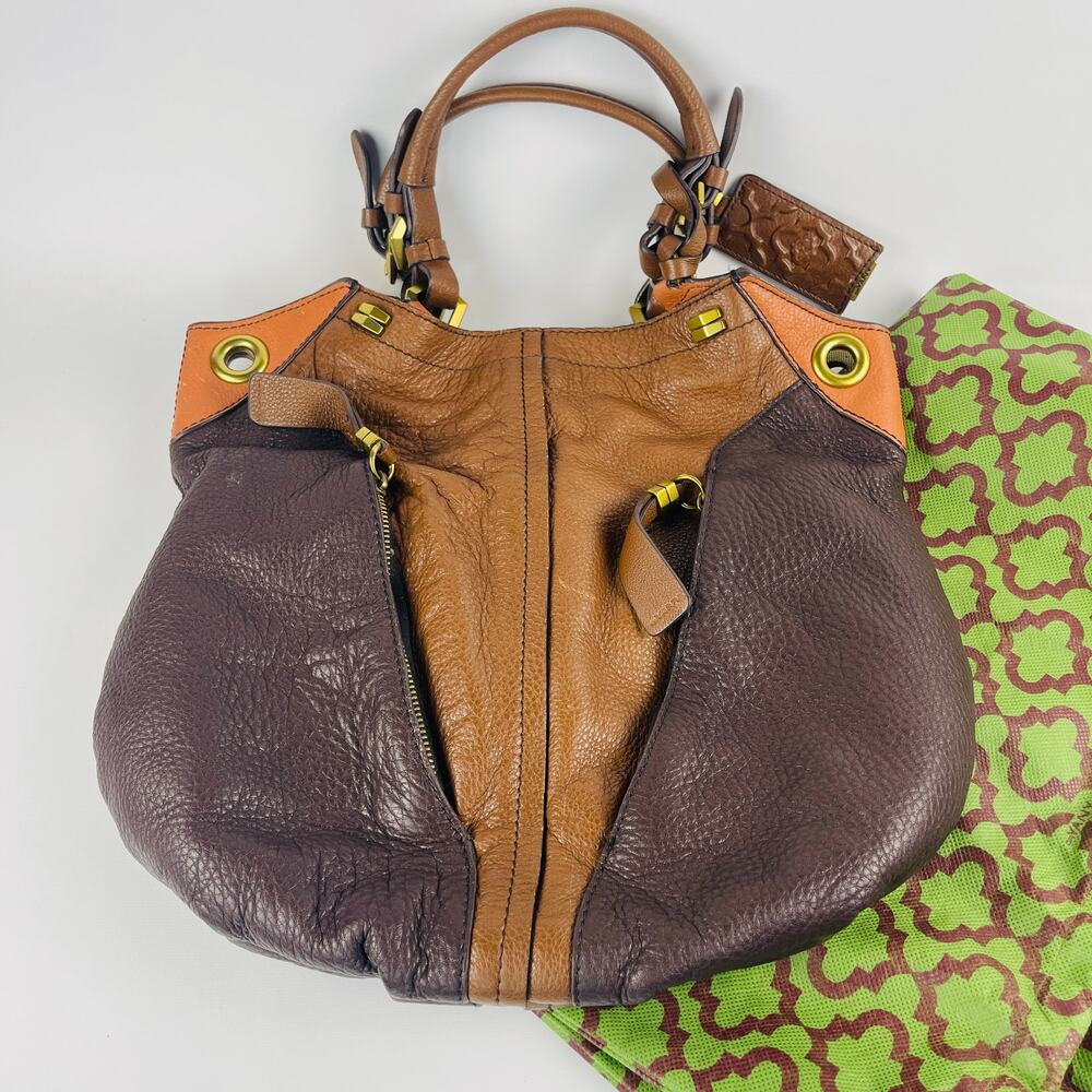 OrYany Pebbled Leather Large Hobo Hand Bag Purse with Cloth Bag